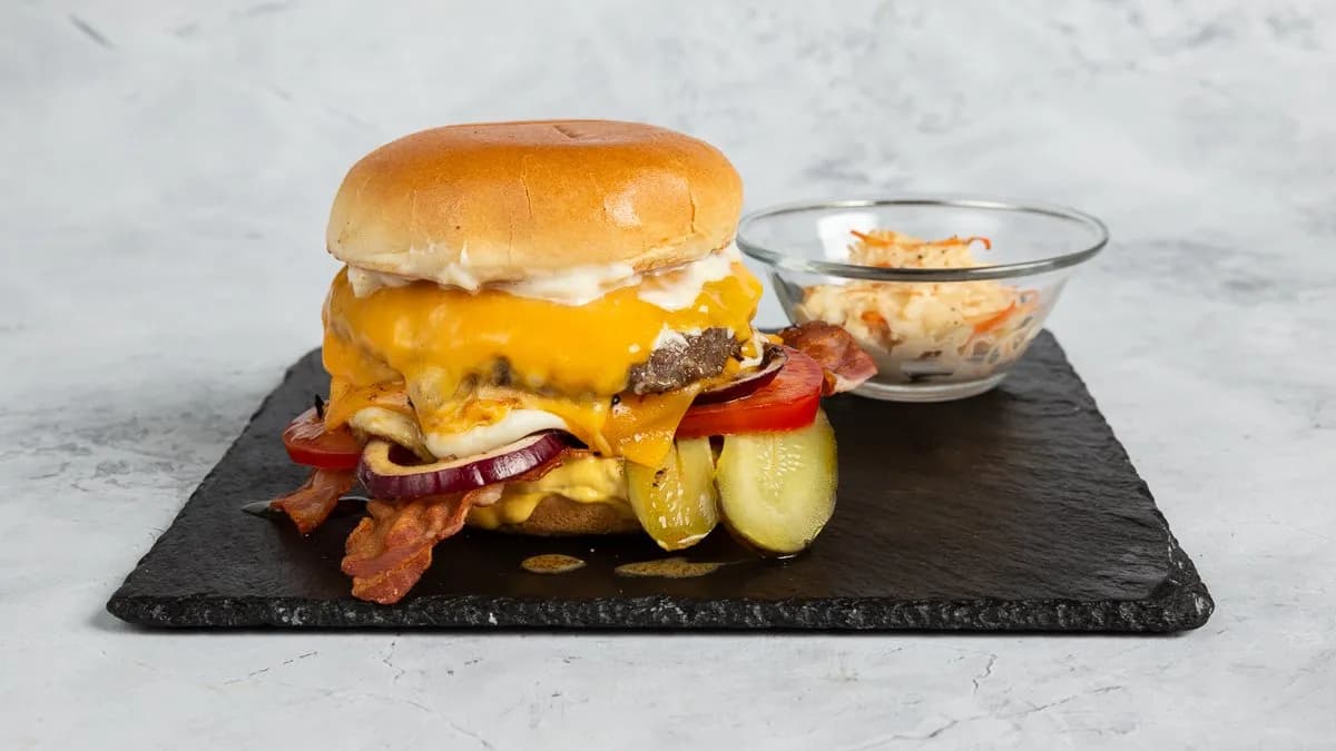 Dupla Burger-Double Burger