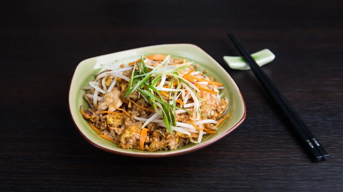 Szójás rizs csirkével