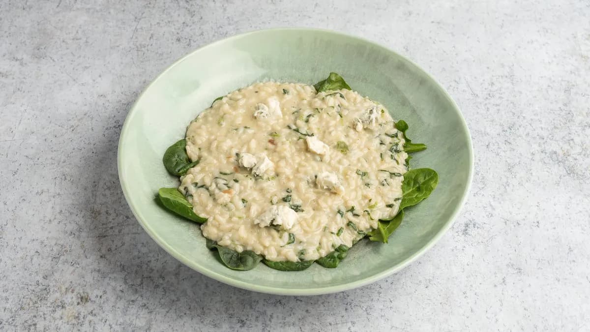 Risotto Gorgonzola e Spinaci