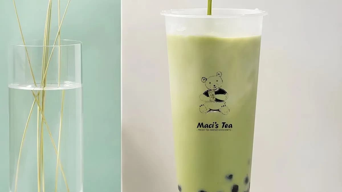 Matcha tejes tea