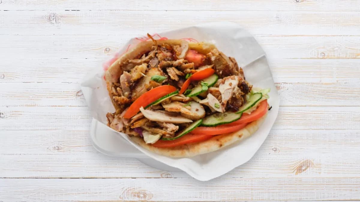 Csak gyros hús pitában