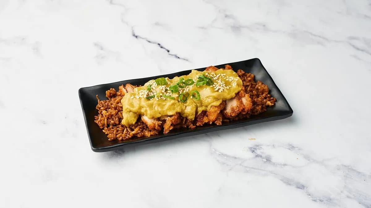 Curry-s csirkés rizs