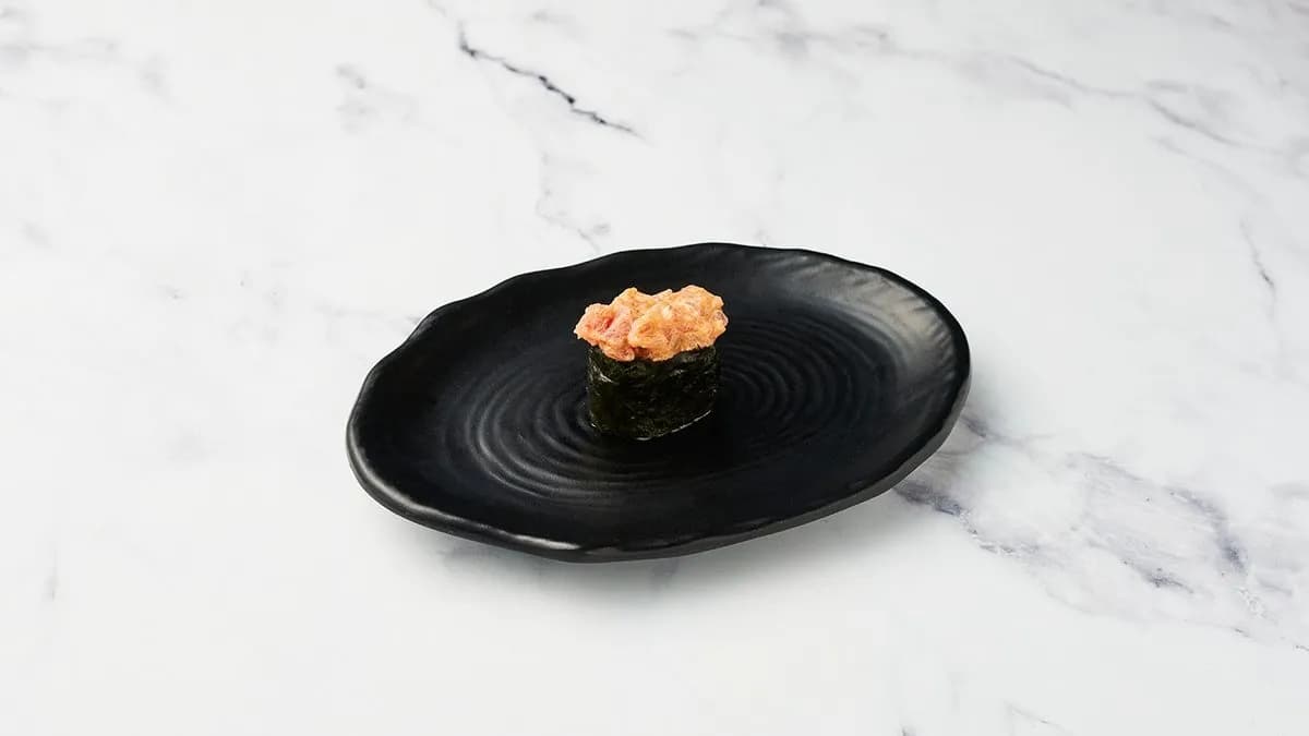 Fűszeres vöröstonhal gunkan