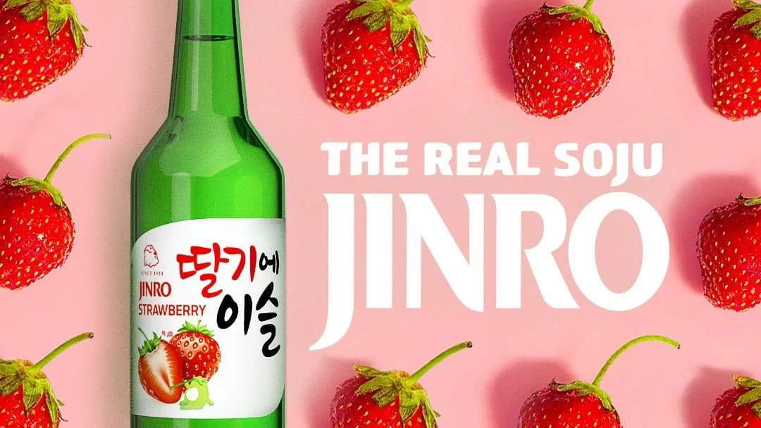 Soju Stawberry 350 ml