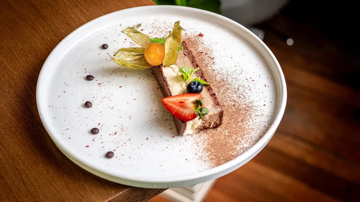 " Anjuna" tripla csokoládé desszert