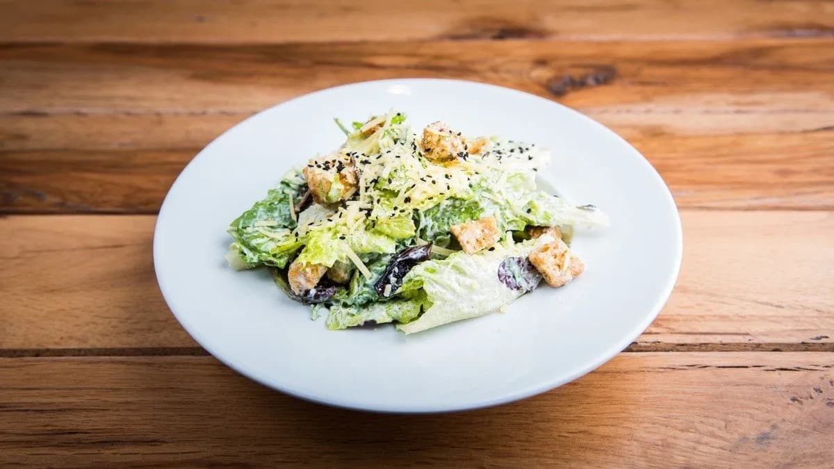 Vegetáriánus Caesar saláta