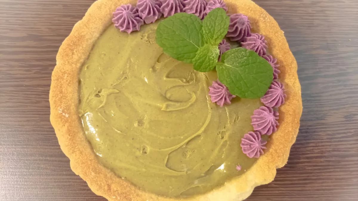 Pisztáciakrémes pite