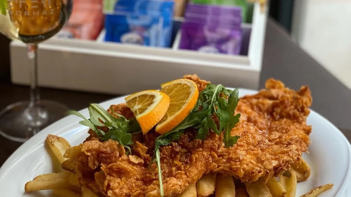 Mandulás bundában rántott csirkemell