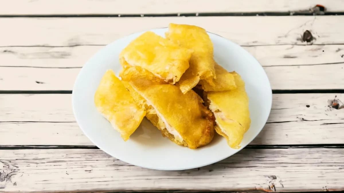 Illatos-omlós csirkefalatok