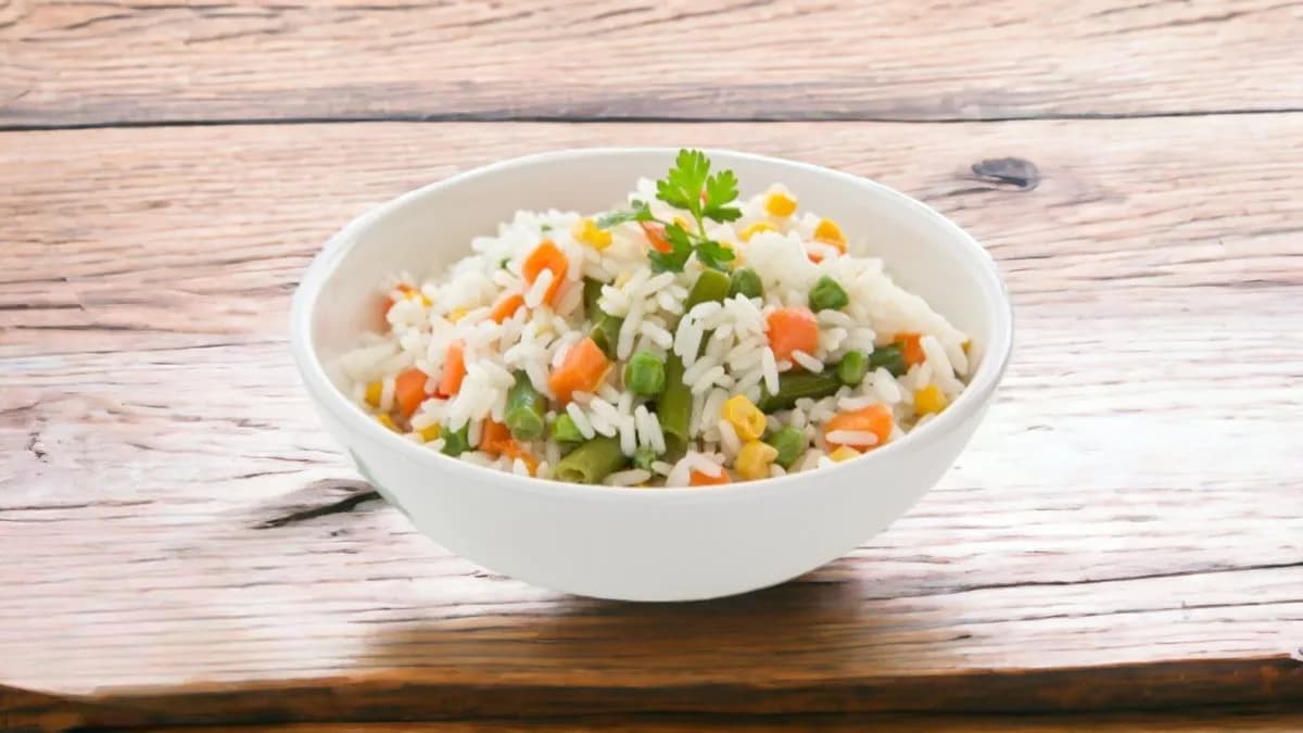 40. Pirított rizs zöldségekkel