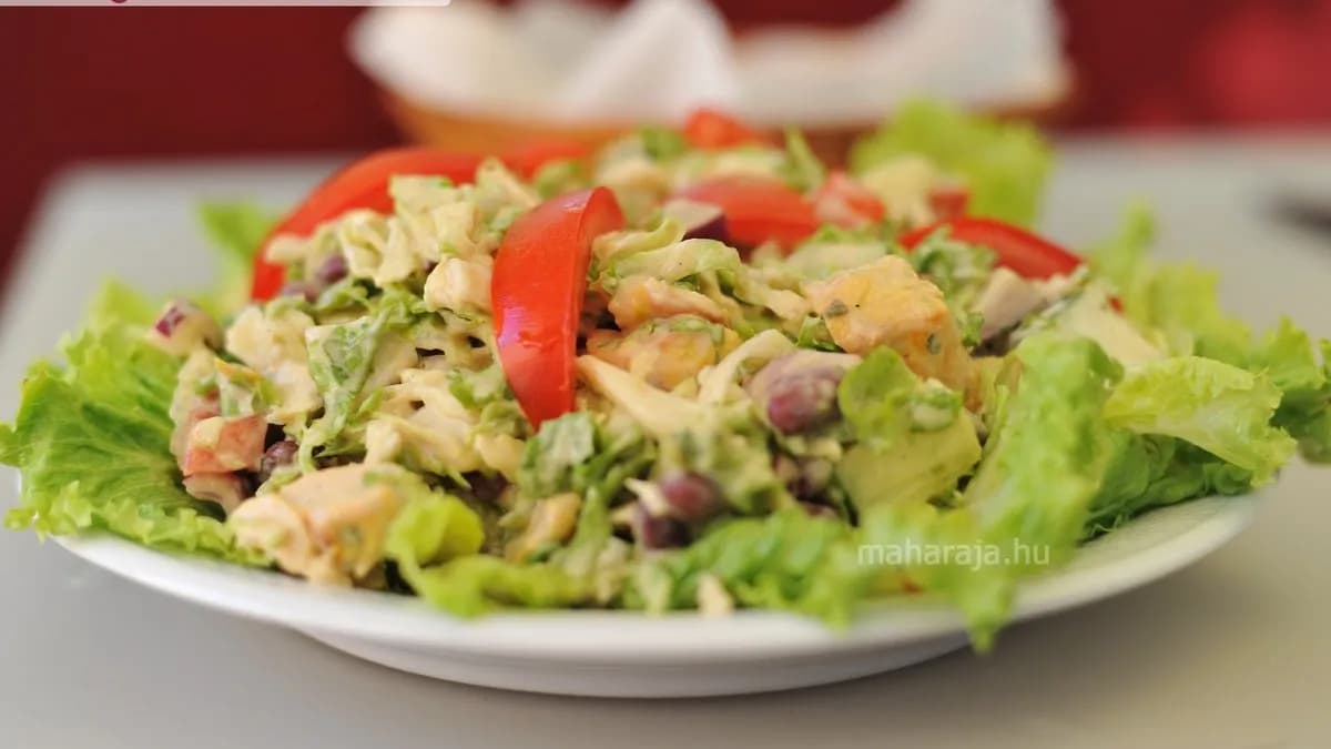 Curry-s csirke saláta (Curry Chicken Salad)