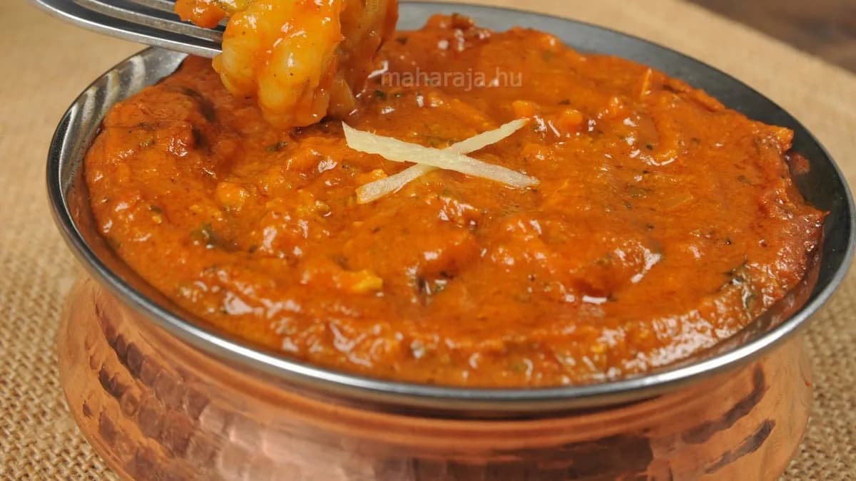 Királyrák curry (Prawns Curry)