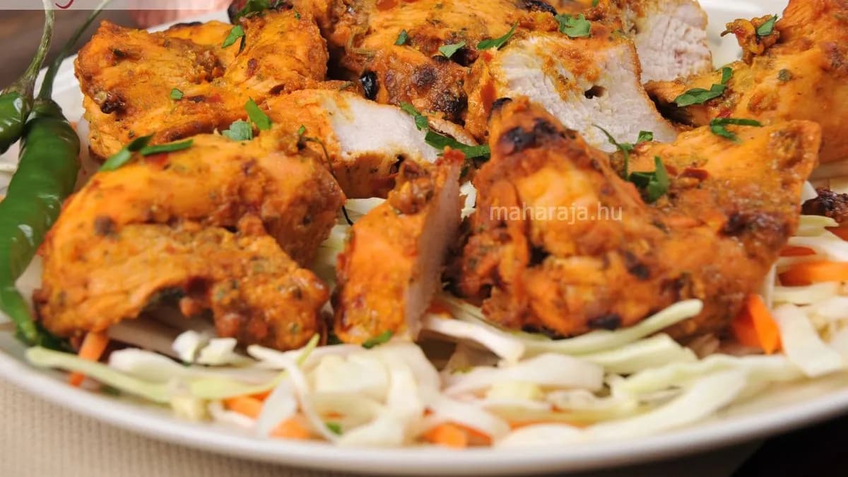 Mangós csirke tikka (Chicken Mango Tikka)