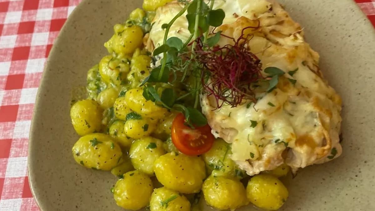 Ananászos csirke, választható körettel