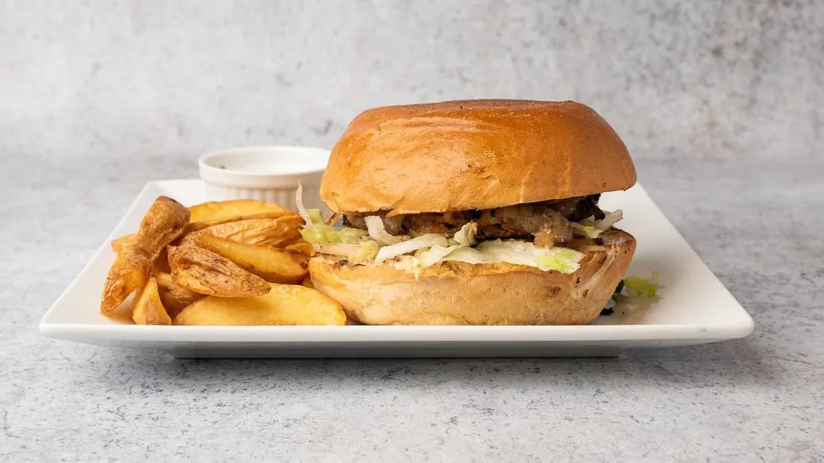 Bigger' retro burger