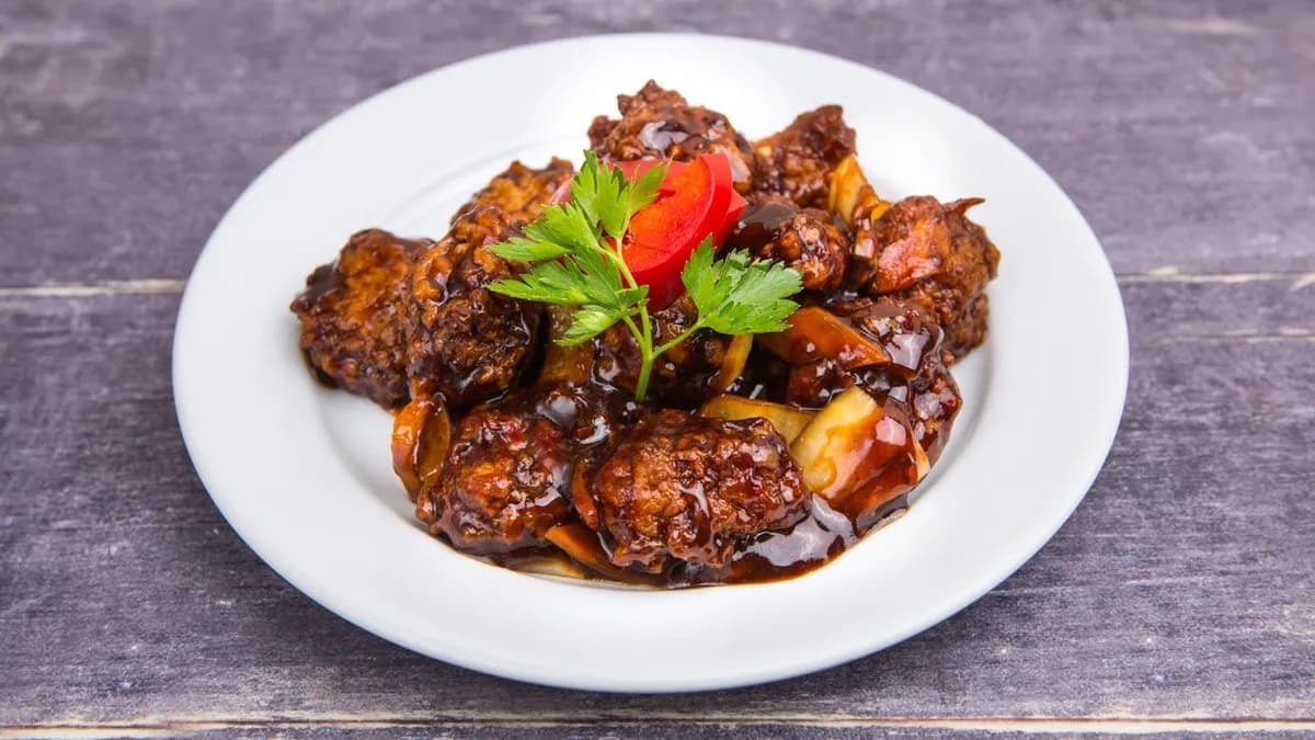 Ötízű sertés húsgombóc