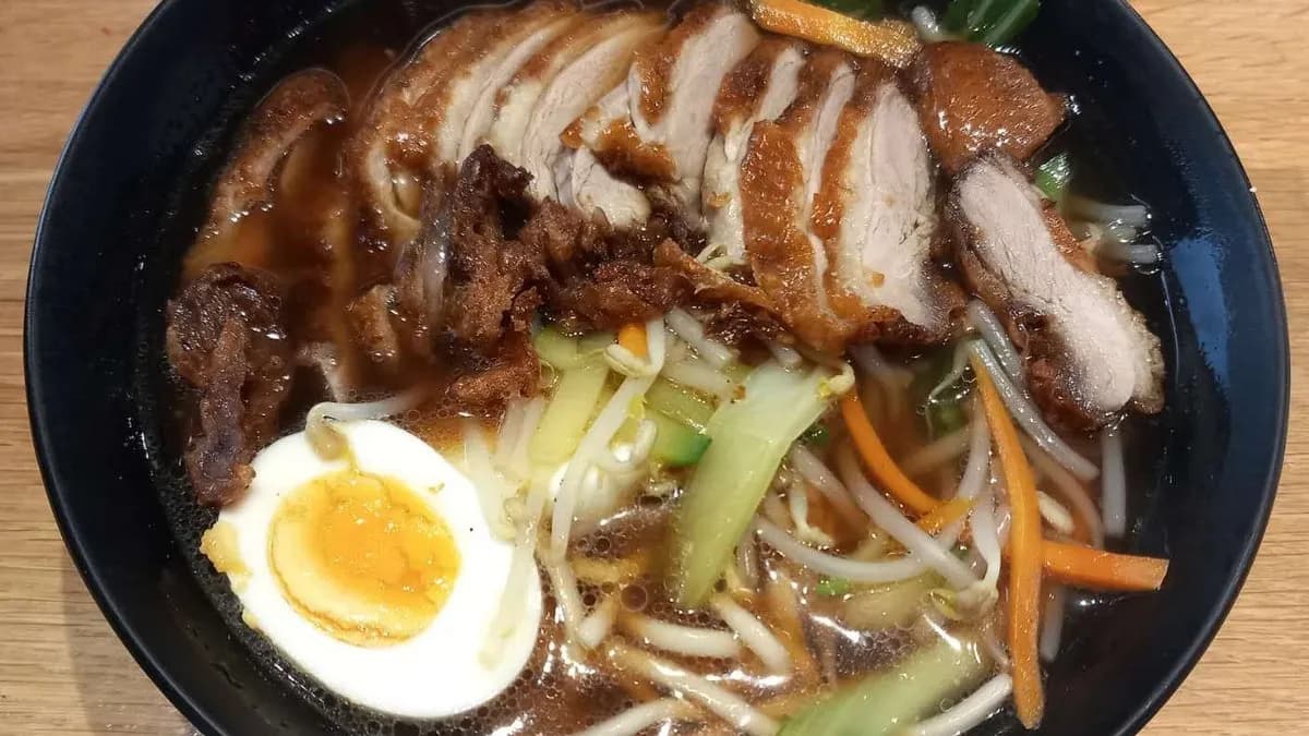 Kacsahúsos ramen