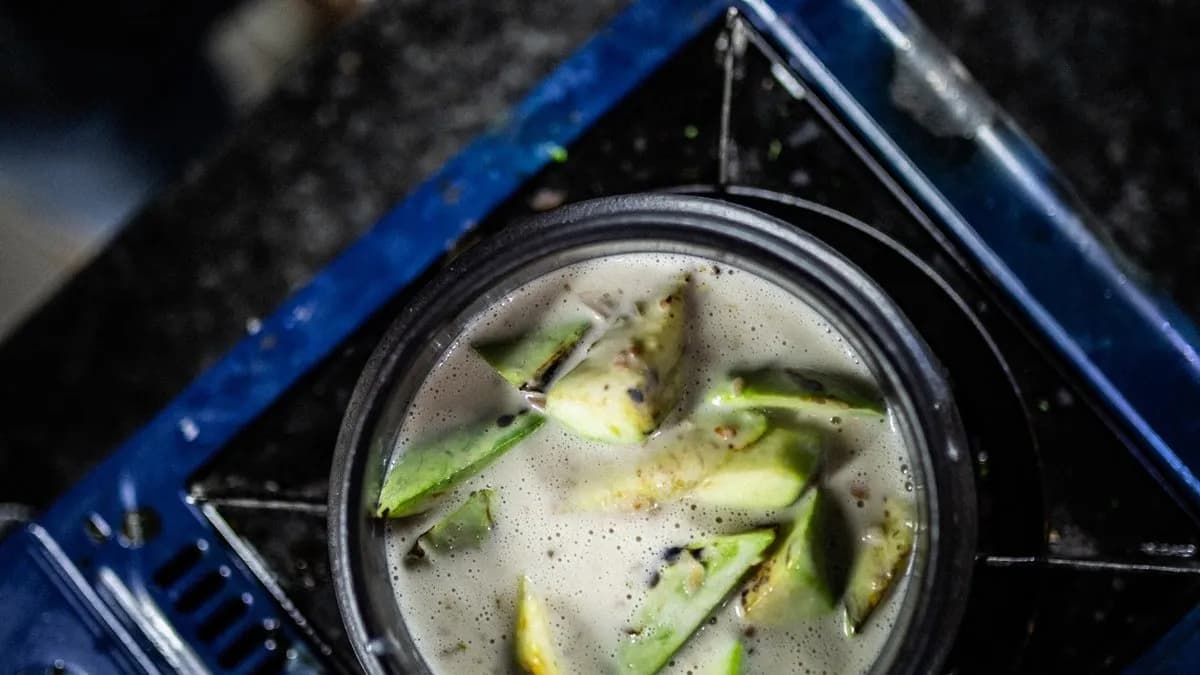 Vega curry ,  Sushi rizs