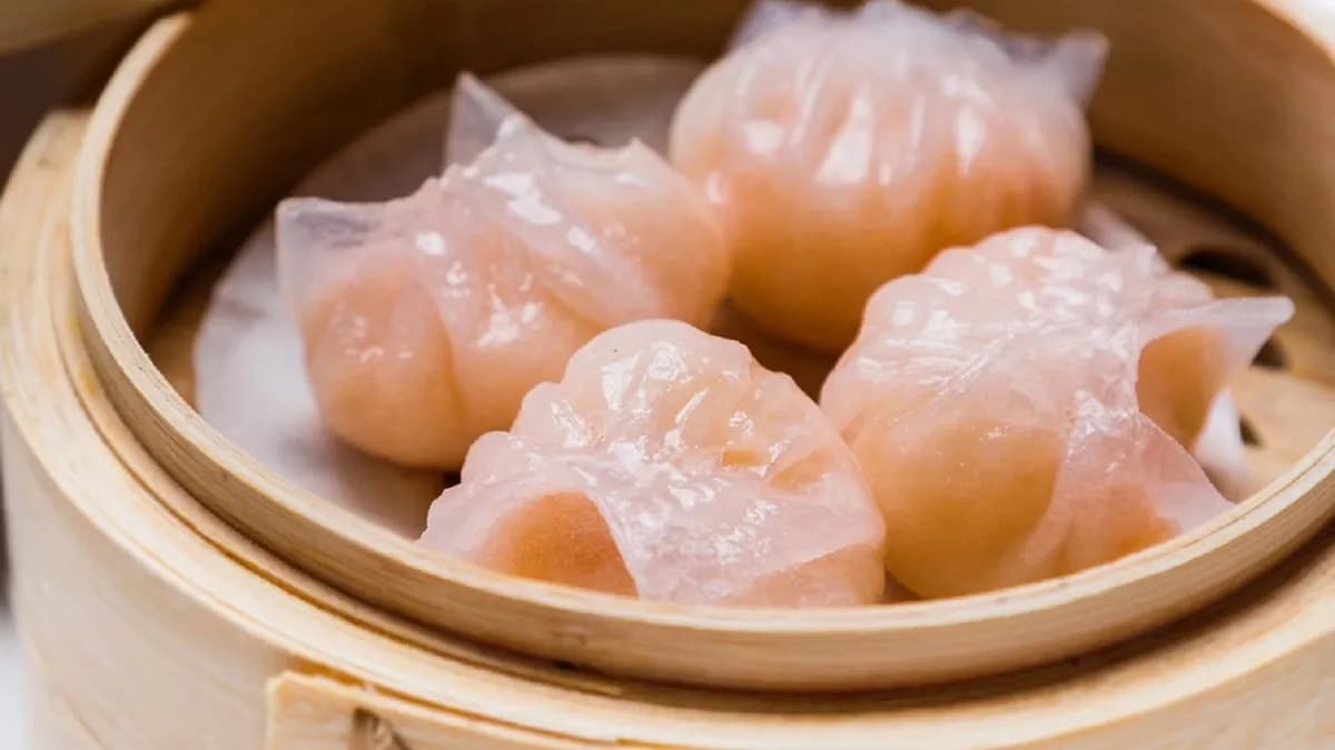 D5. Gőzgombóc rákkal/ Steamed shrimp dimsum