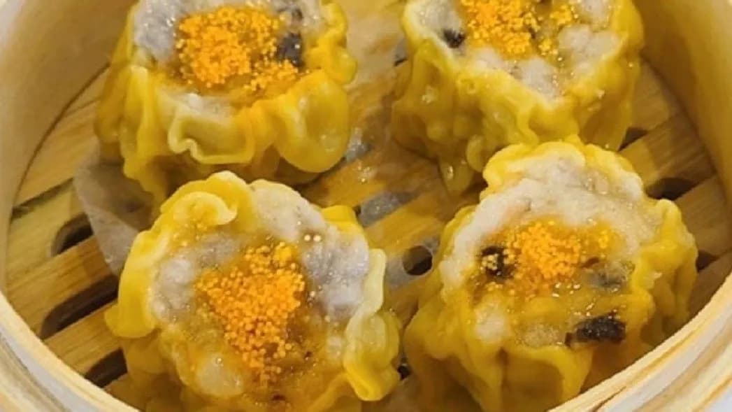 D6. Sertés-rákos siumai/ Pork-shrimp shaomai