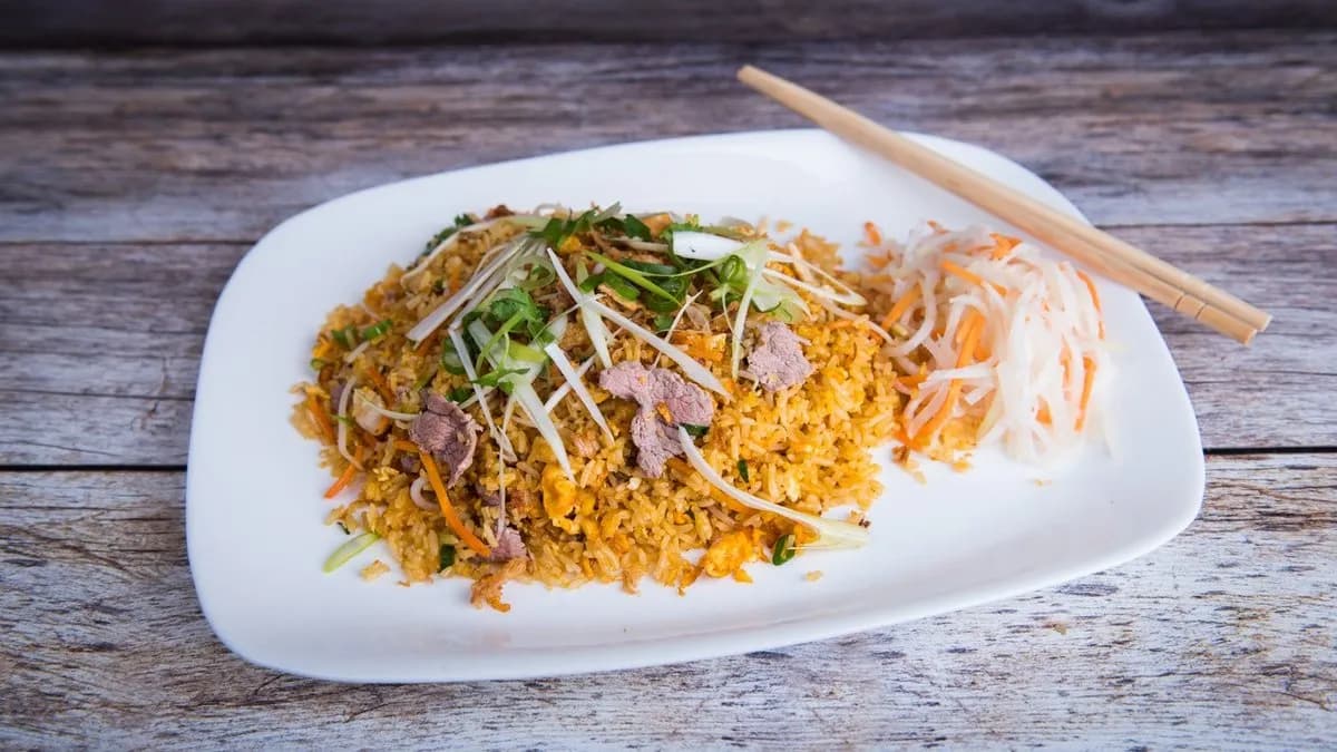 Marhahúsos sült rizs