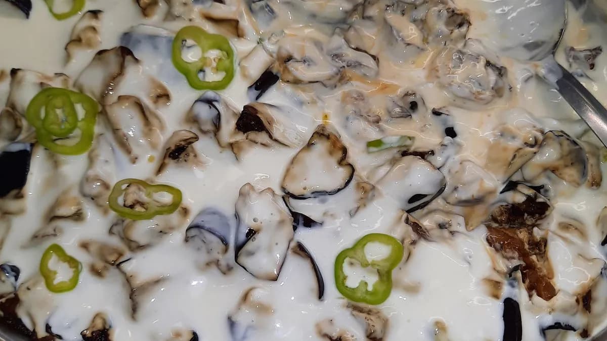 Kis Adag Joghurtos Padlizsán Saláta