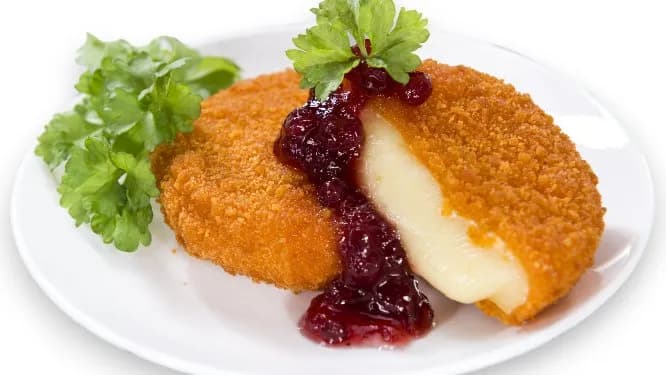 Rántott camambert sajt