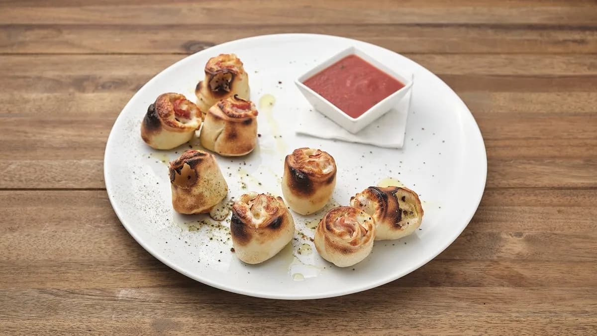 Sonkás Pizzatekercs