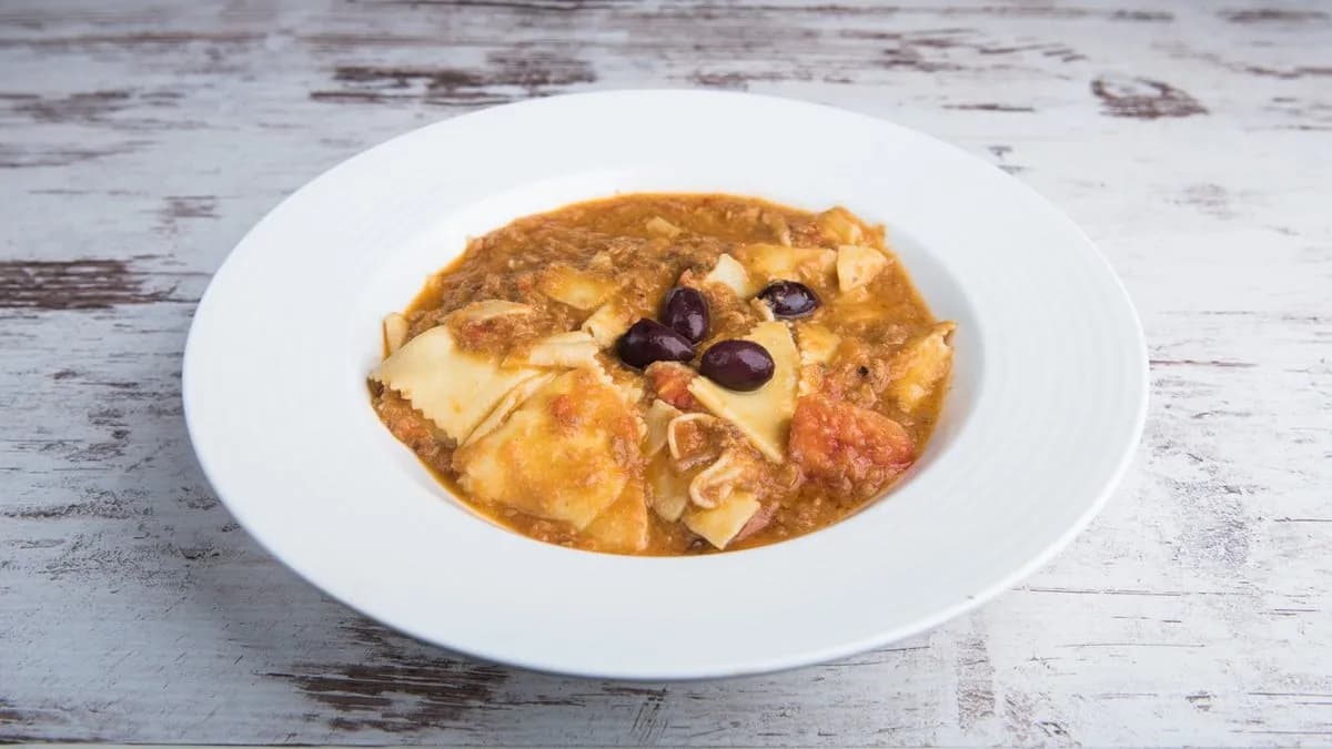 Pappardelle "Maltagliati al tonno"