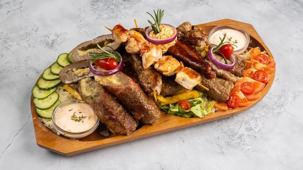 Két személyes extra ínyenc Yu-Grill tál