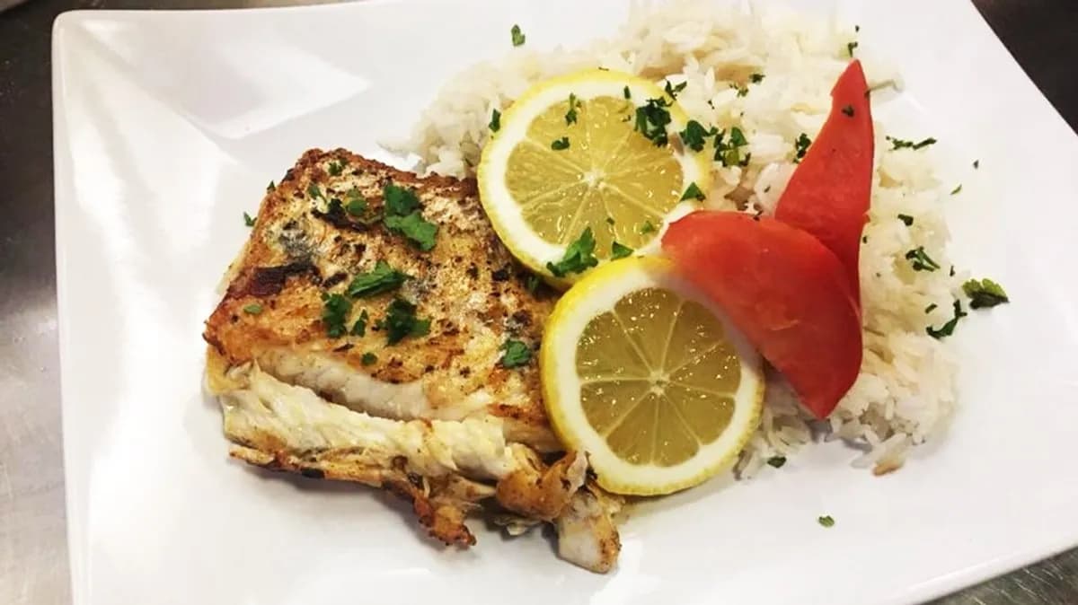 41. Roston sült fogasfilé