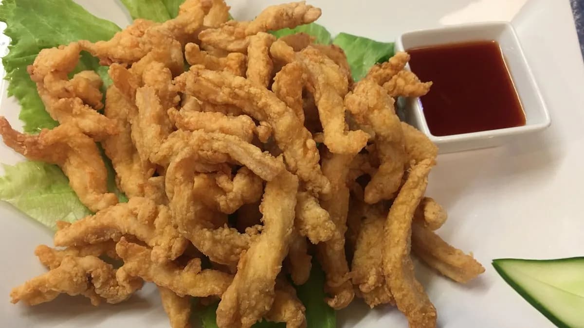 C11 Sült ropogós csirkehús 香脆鸡柳