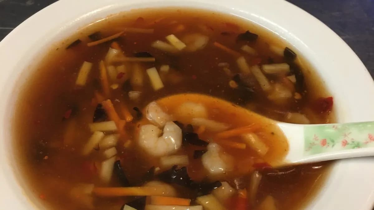 A07 Csípős garnélarák leves辣虾汤