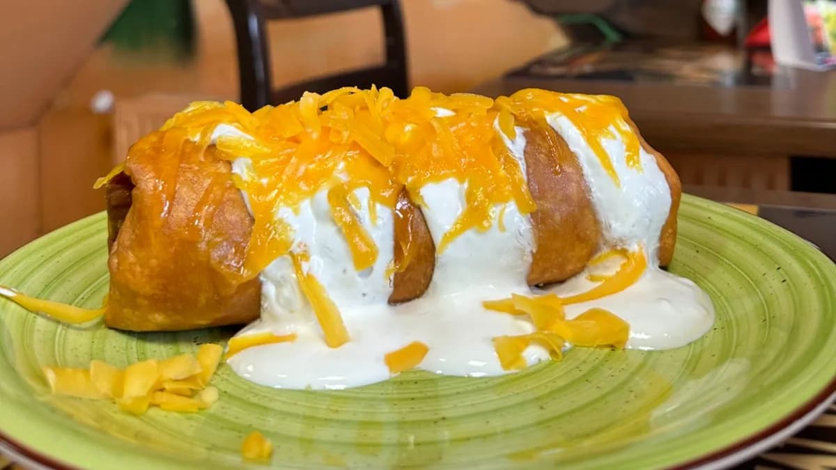 Mexikói csirkés Chimichanga