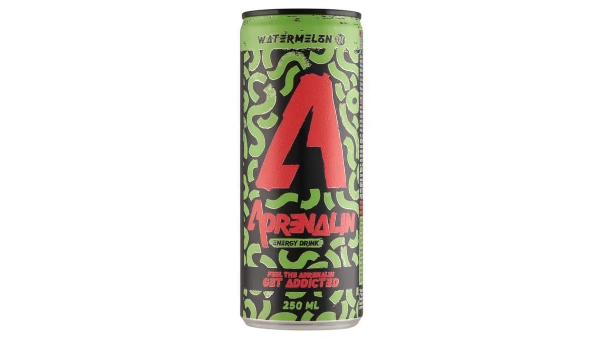 Adrenalin görögdinnye ízű szénsavas energiaital 250 ml