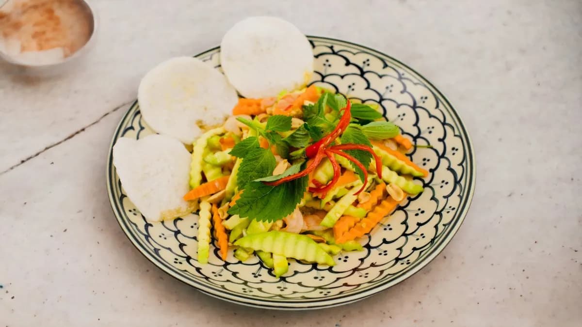 Mangó saláta rákkal