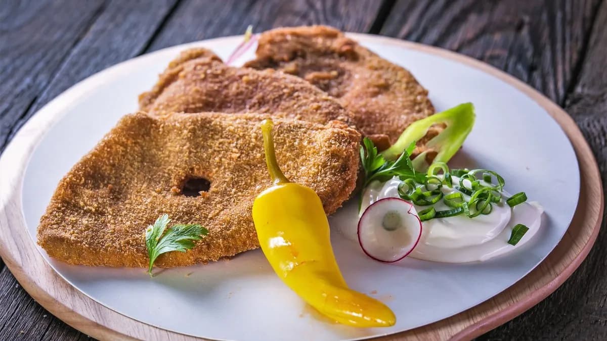 Rántott disznófül