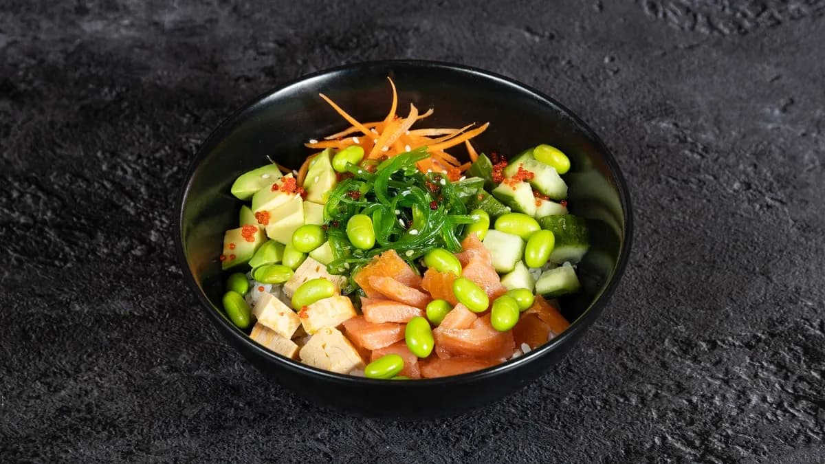 Füstölt Lazacos Poke