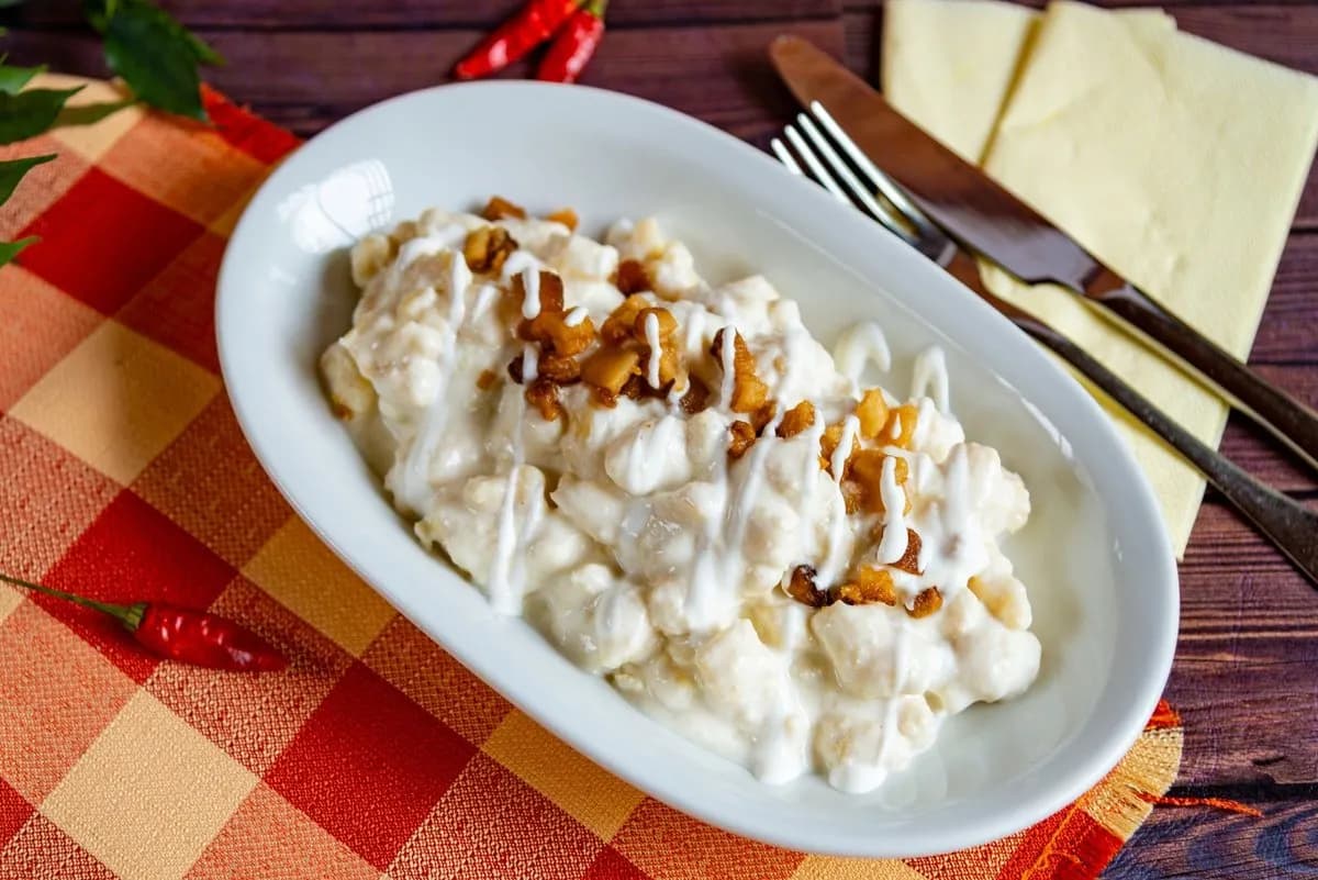 Juhtúrós sztrapacska szalonna nélkül