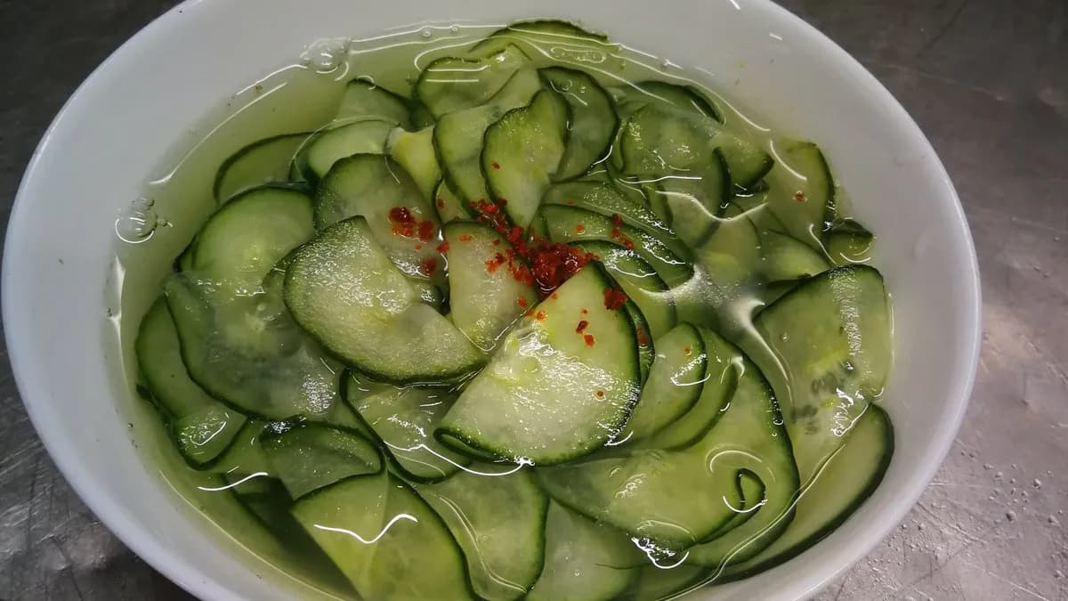 Ecetes uborka saláta