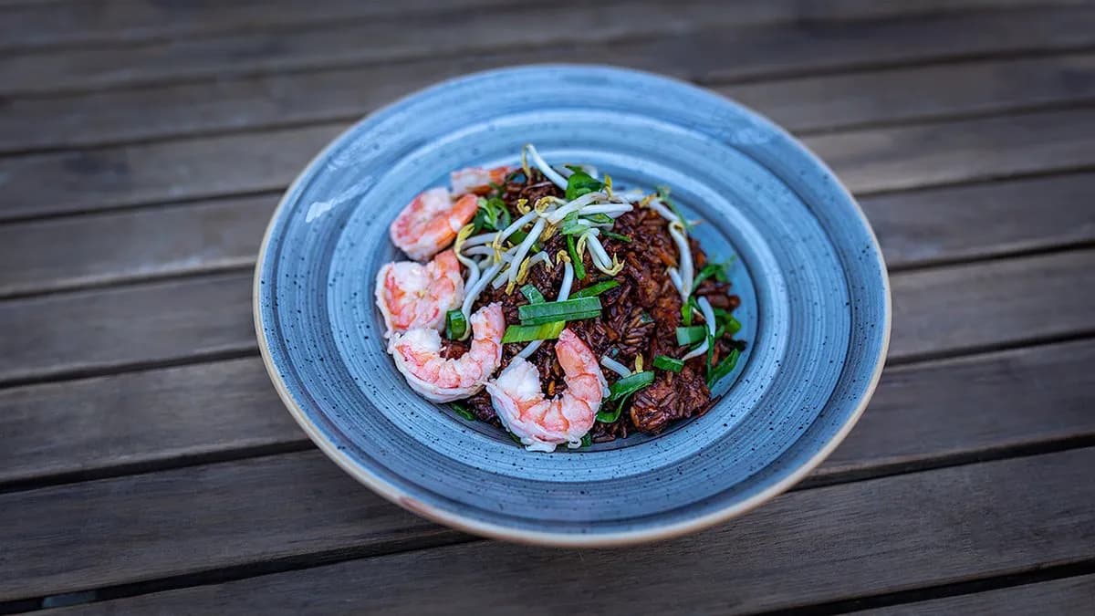 Nasi Goreng - Indonéz sült rizs garnélával