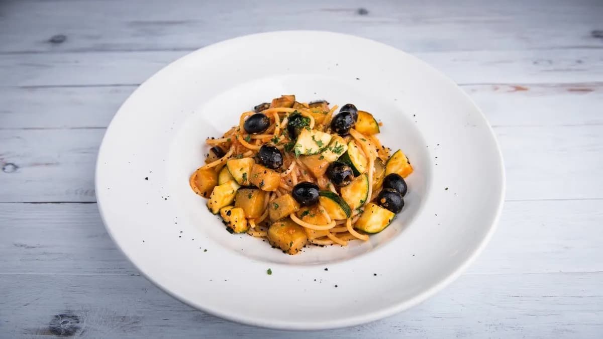 Spaghetti mediterrana