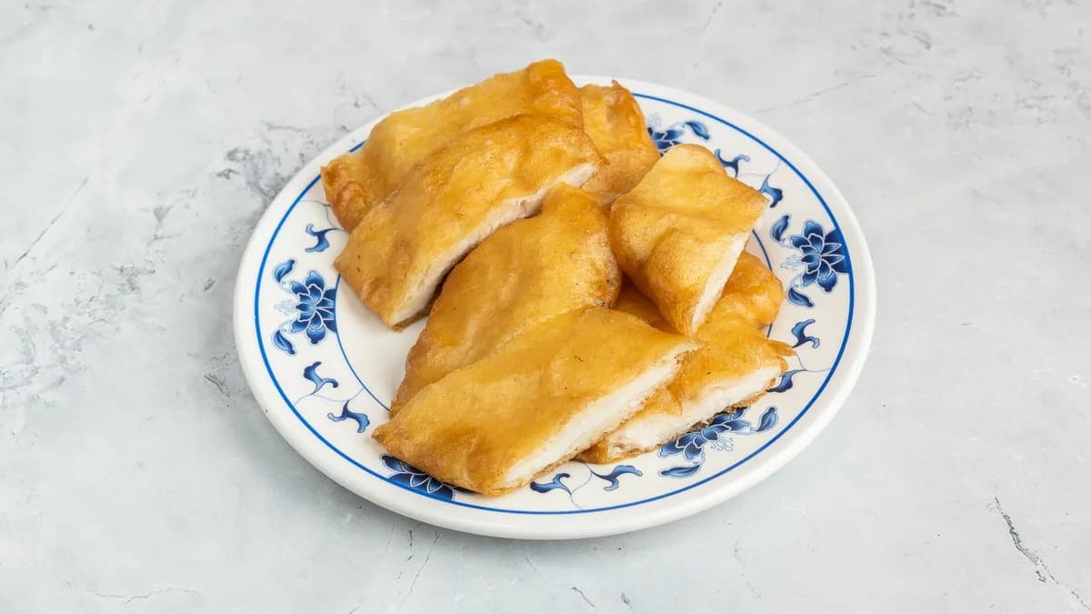 Illatos omlós csirkefalatok + köret