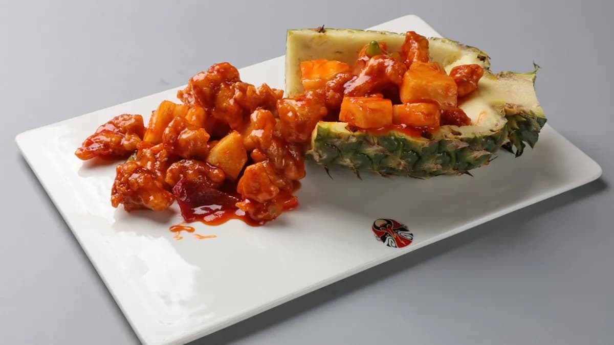 22. Ananászos Csirke