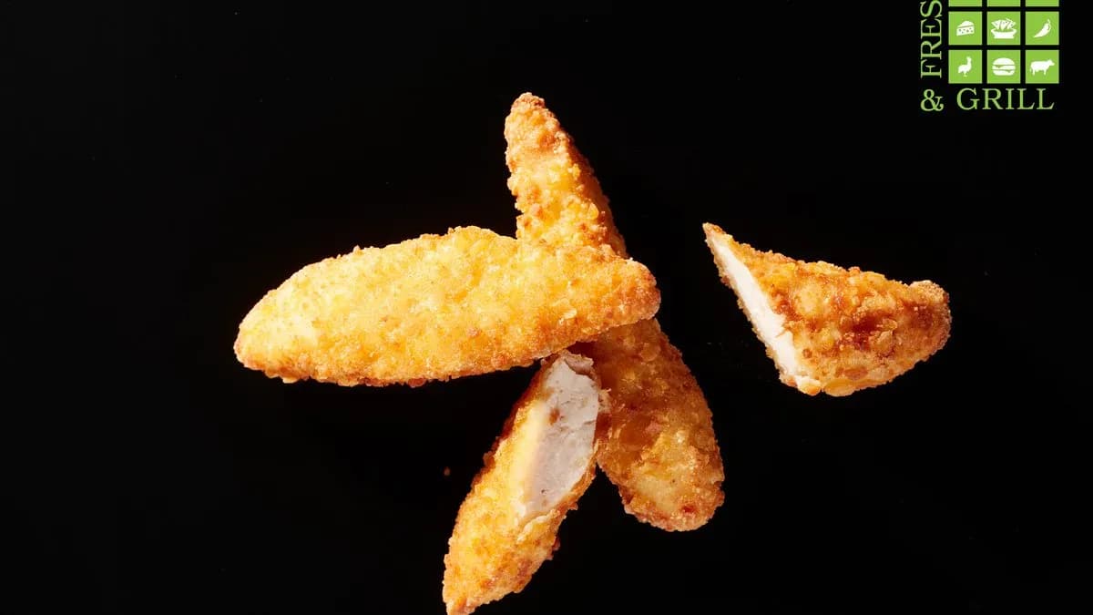 Rántott csirkemell csíkok corn flakes bundában 3db