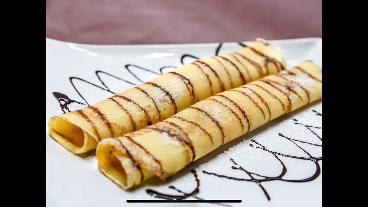 Nutellás banános palacsinta 2db