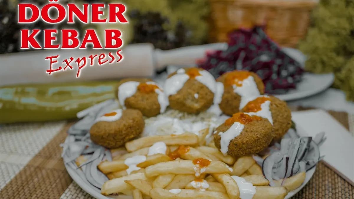 Nagy falafel tál