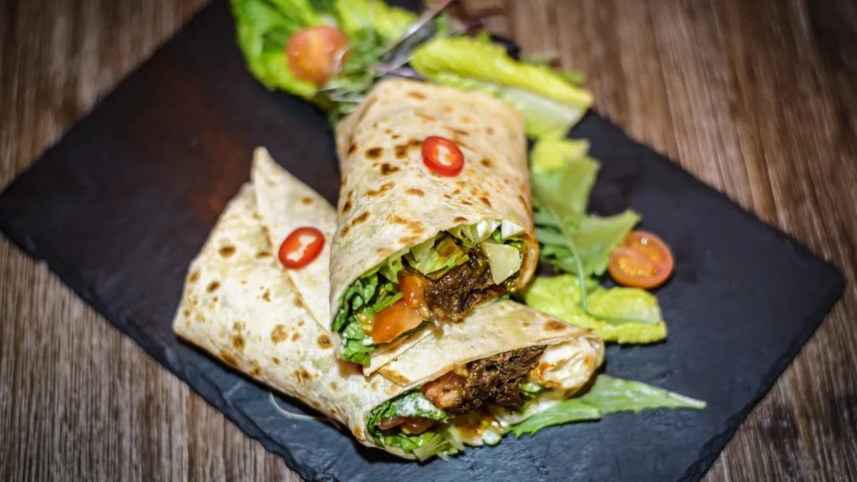 „BBQ PULLED PORK” WRAP