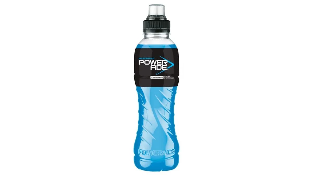 Powerade Mountain Blast szénsavmentes, vegyesgyümölcs-ízű, izotóniás sportital 500 ml