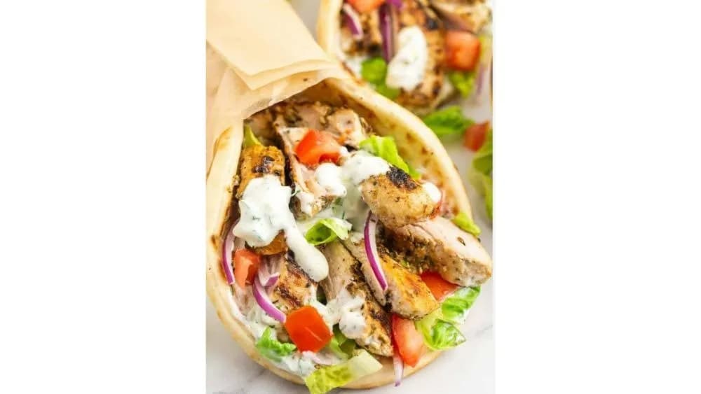 Gyros tortilla (Halal)